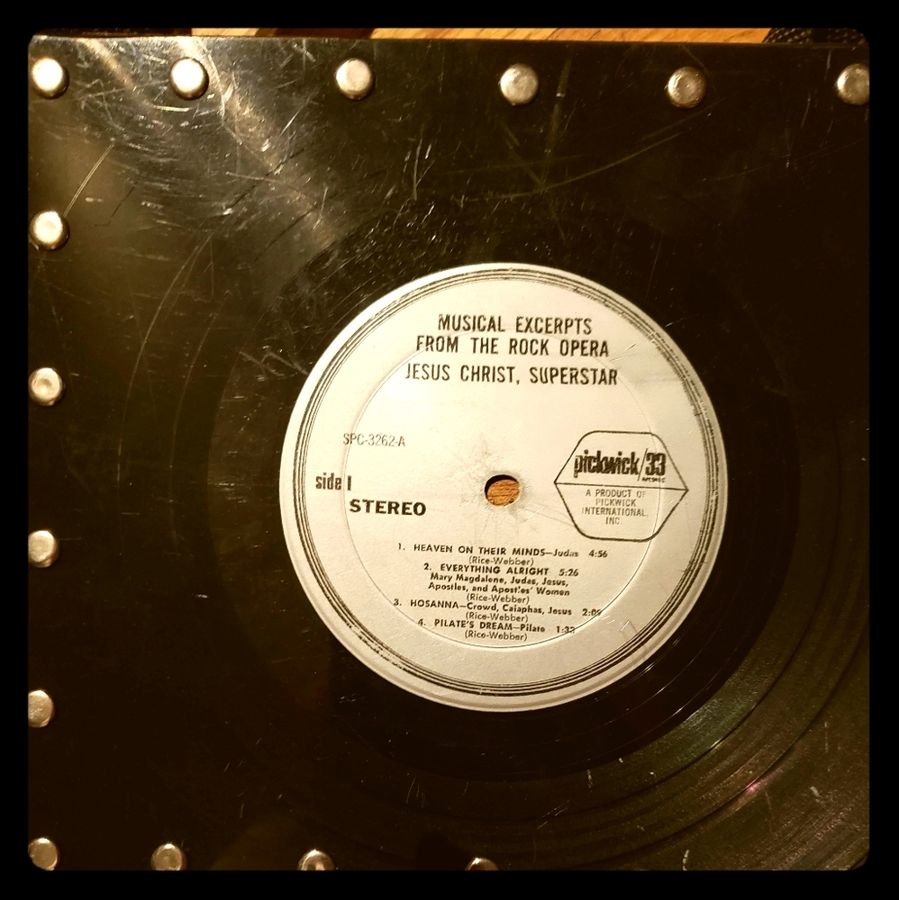 Jesus christ superstar record handbag